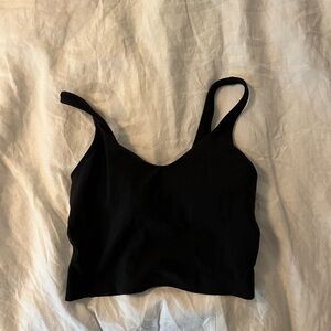 Black lululemon align tank